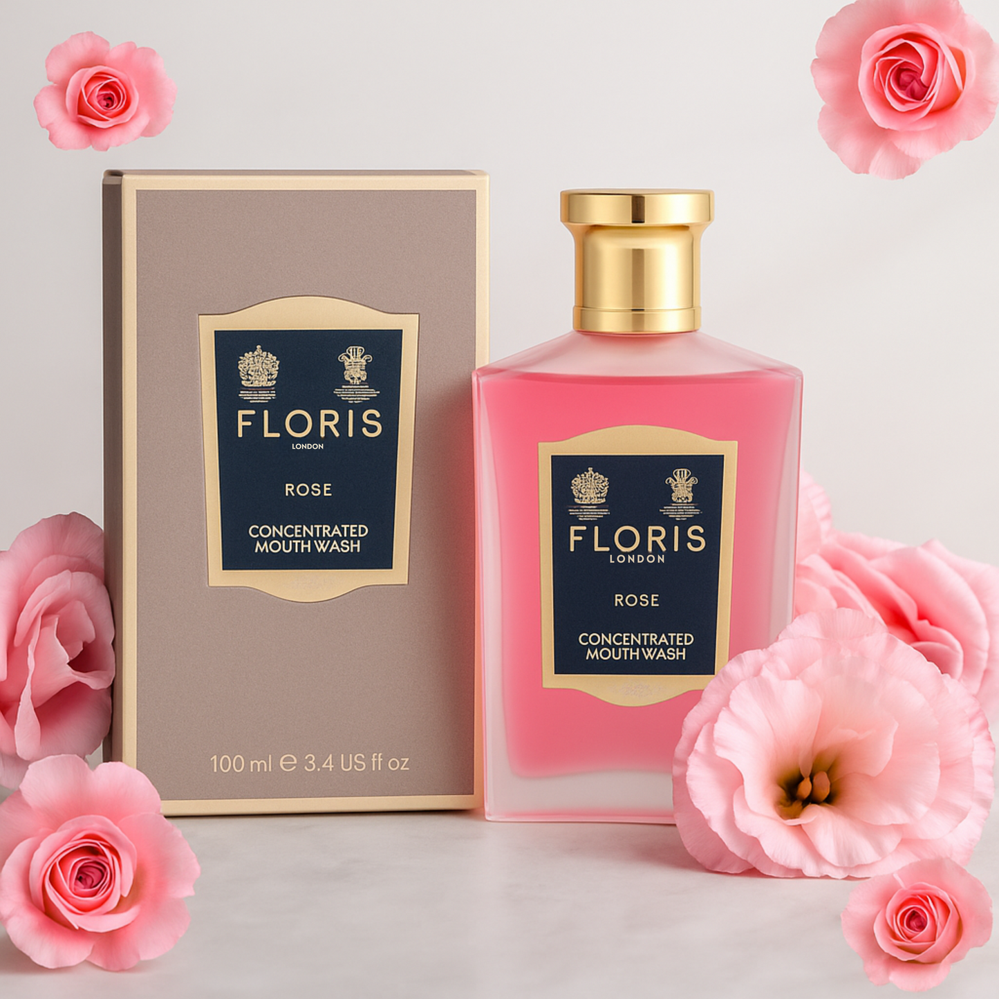 FLORIS, CONCENTRATED MOUTHWASH -Rose-